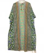 freadaフリーダ）の古着「半袖ワンピース」｜グリーン