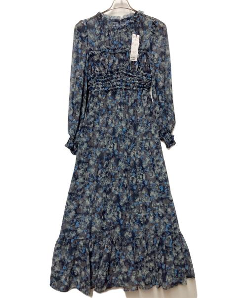 COCODEAL（ココディール）COCODEAL (ココディール) 半袖ワンピース ネイビー サイズ:Mの古着・服飾アイテム