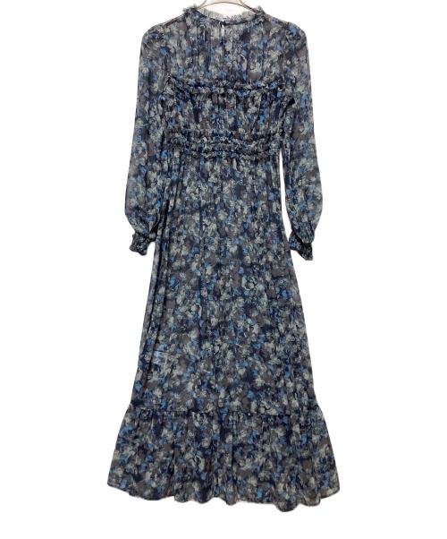 COCODEAL（ココディール）COCODEAL (ココディール) 半袖ワンピース ネイビー サイズ:Mの古着・服飾アイテム