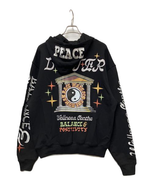 loiter（ロイター）LOITER (ロイター) PEACE WALKER HOODIE ブラック サイズ:Mの古着・服飾アイテム