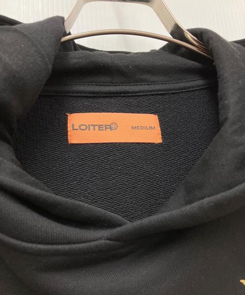 loiter（ロイター）LOITER (ロイター) PEACE WALKER HOODIE ブラック サイズ:Mの古着・服飾アイテム