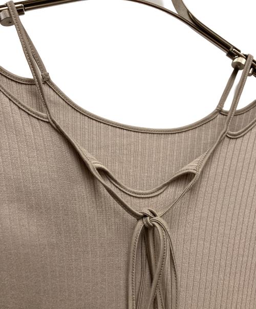 MURRAL（ミューラル）MURRAL (ミューラル) ニットワンピース ベージュ サイズ:1の古着・服飾アイテム