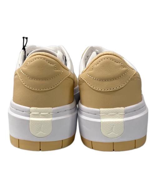 NIKE（ナイキ）NIKE (ナイキ) エアジョーダンエレベートロー　ローカットスニーカー ベージュ×ホワイト サイズ:cm27の古着・服飾アイテム