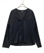 THE NORTH FACEザ ノース フェイス）の古着「薄手カーディガン」｜ブラック