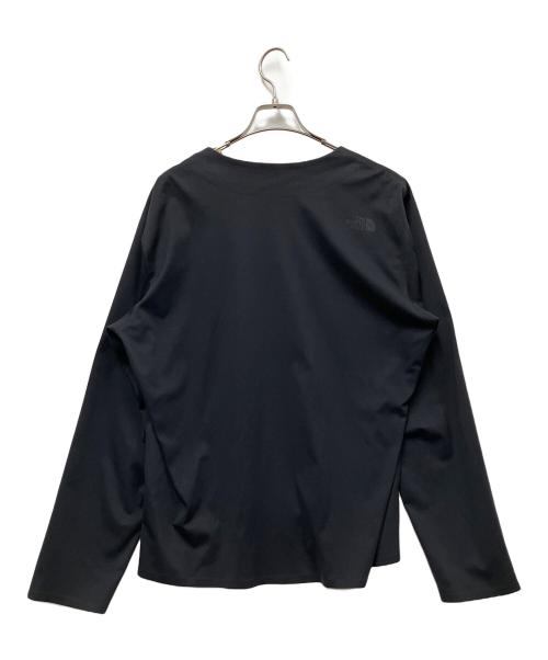 THE NORTH FACE（ザ ノース フェイス）THE NORTH FACE (ザ ノース フェイス) 薄手カーディガン ブラック サイズ:Lの古着・服飾アイテム