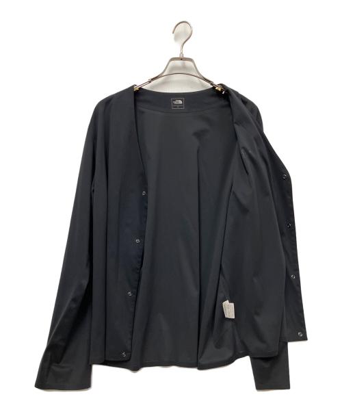 THE NORTH FACE（ザ ノース フェイス）THE NORTH FACE (ザ ノース フェイス) 薄手カーディガン ブラック サイズ:Lの古着・服飾アイテム