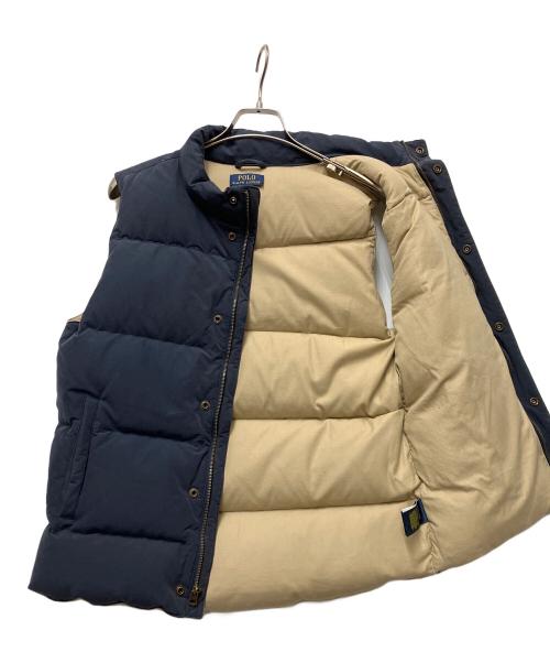 POLO RALPH LAUREN（ポロ・ラルフローレン）POLO RALPH LAUREN (ポロ・ラルフローレン) ダウンベスト ネイビー サイズ:XLの古着・服飾アイテム