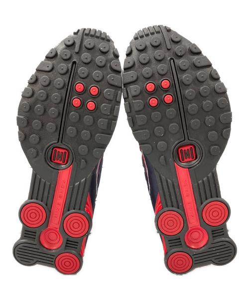 NIKE（ナイキ）NIKE (ナイキ) SHOX R4 MIDNIGHT(ショックスR4ミッドナイト) ローカットスニーカー ホワイト×ネイビー サイズ:cm27.5の古着・服飾アイテム
