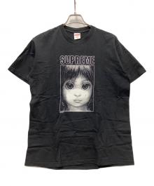 SUPREME×Margaret Keane（シュプリーム）の古着「半袖カットソー」｜ブラック×ホワイト