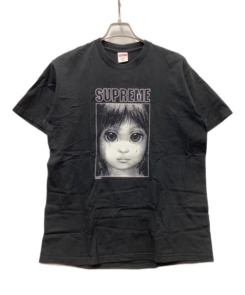 SUPREME（シュプリーム）Supreme (シュプリーム) Margaret Keane 半袖カットソー ブラック×ホワイト サイズ:Mの古着・服飾アイテム