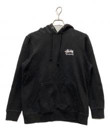 stussy（ステューシー）の古着「プルオーバーパーカー」｜ブラック