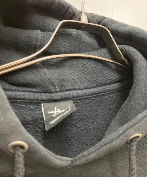 stussy（ステューシー）stussy (ステューシー) プルオーバーパーカー ブラック サイズ:Sの古着・服飾アイテム