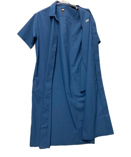 THE NORTH FACE（ザ ノース フェイス）THE NORTH FACE (ザ ノース フェイス) 半袖ワンピース ブルー サイズ:Lの古着・服飾アイテム