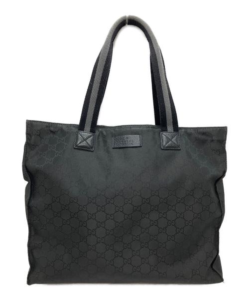 GUCCI（グッチ）GUCCI (グッチ) トートバッグ ブラックの古着・服飾アイテム