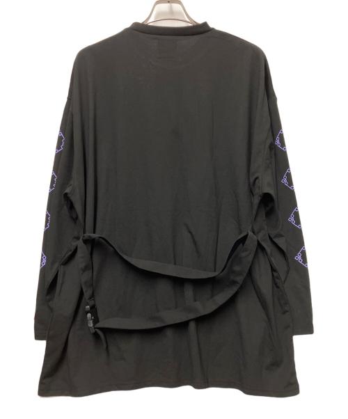 LISTEN FLAVOR（リッスンフレーバ）LISTEN FLAVOR (リッスンフレーバ) 長袖カットソー ブラック サイズ:FREEの古着・服飾アイテム