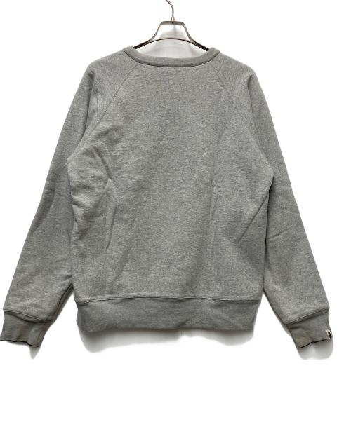 A BATHING APE（ア ベイシング エイプ）A BATHING APE (ア ベイシング エイプ) リバーシブルスウェット グレー×ネイビー サイズ:Mの古着・服飾アイテム
