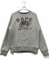 A BATHING APE（ア ベイシング エイプ）の古着「リバーシブルスウェット」｜グレー×ネイビー