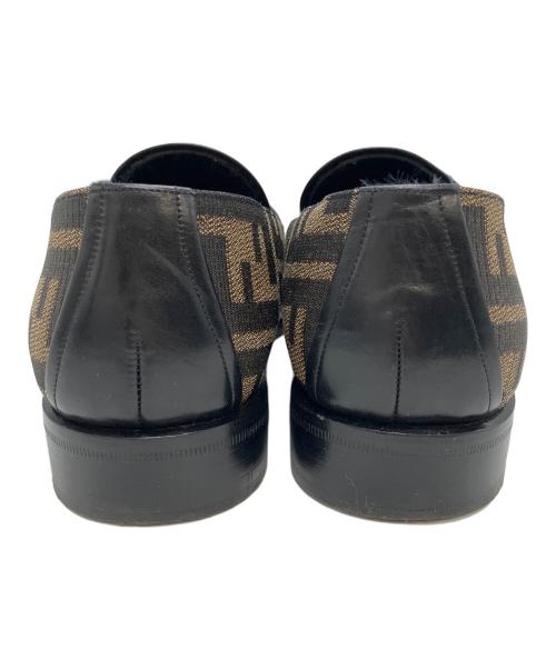 FENDI（フェンディ）FENDI (フェンディ) ローファー ブラウン サイズ:37 1/2の古着・服飾アイテム