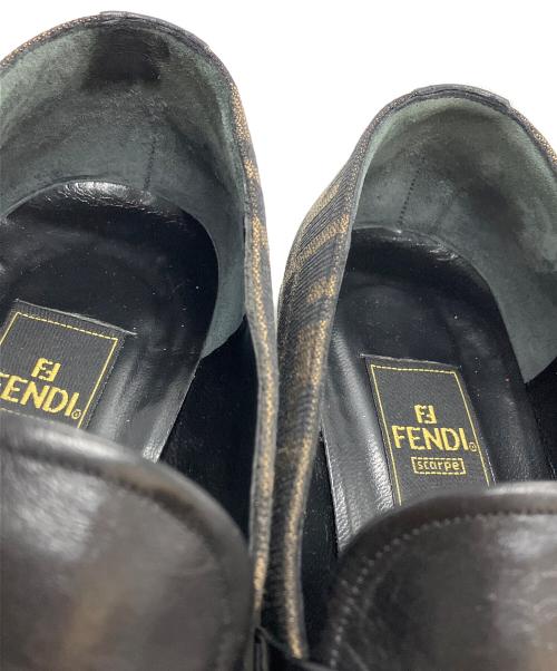 FENDI（フェンディ）FENDI (フェンディ) ローファー ブラウン サイズ:37 1/2の古着・服飾アイテム