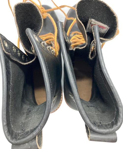 RED WING（レッドウィング）RED WING (レッドウィング) ロガーブーツ ブラック サイズ:7 1/2の古着・服飾アイテム