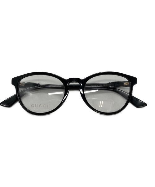 GUCCI（グッチ）GUCCI (グッチ) インターロッキングGグラス ブラック サイズ:52□20の古着・服飾アイテム