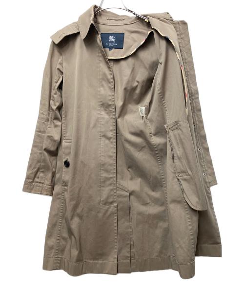 BURBERRY LONDON（バーバリーロンドン）BURBERRY LONDON (バーバリーロンドン) ステンカラーコート カーキ サイズ:Mの古着・服飾アイテム