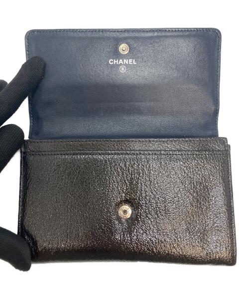 CHANEL（シャネル）CHANEL (シャネル) 長財布 ブラックの古着・服飾アイテム
