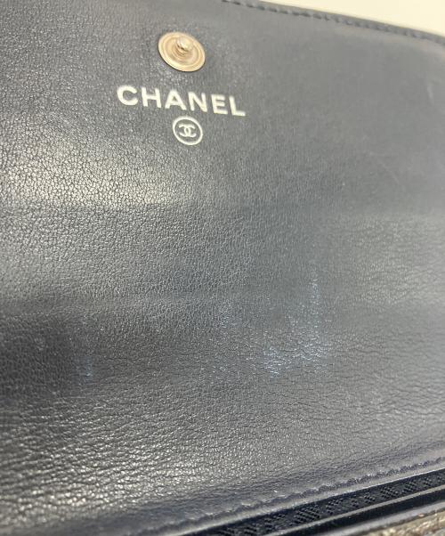 CHANEL（シャネル）CHANEL (シャネル) 長財布 ブラックの古着・服飾アイテム