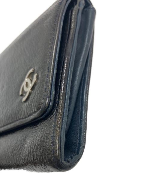 CHANEL（シャネル）CHANEL (シャネル) 長財布 ブラックの古着・服飾アイテム