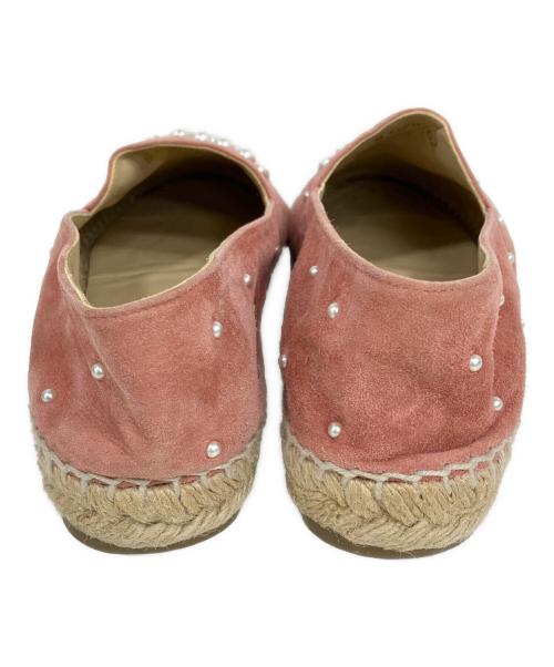 CHANEL（シャネル）CHANEL (シャネル) ココマークエスパドリーユサンダル ベージュ×ピンク サイズ:37の古着・服飾アイテム