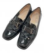 Salvatore Ferragamoサルヴァトーレ フェラガモ）の古着「ガンチーニローファー」｜ブラック