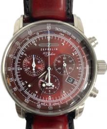 ZEPPELIN（ツェッペリン）の古着「100周年記念クォーツ腕時計」｜レッド