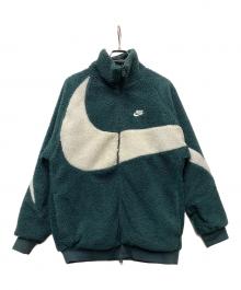NIKE（ナイキ）の古着「シェルパジャケット」｜グリーン×ホワイト