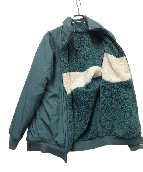 NIKE（ナイキ）NIKE (ナイキ) シェルパジャケット グリーン×ホワイト サイズ:Lの古着・服飾アイテム