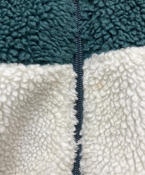 NIKE（ナイキ）NIKE (ナイキ) シェルパジャケット グリーン×ホワイト サイズ:Lの古着・服飾アイテム