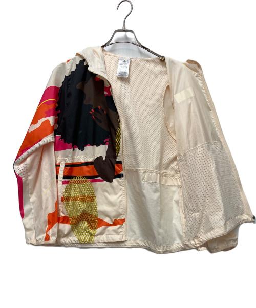 adidas（アディダス）adidas (アディダス) ランニングジャケット アイボリー サイズ:Lの古着・服飾アイテム