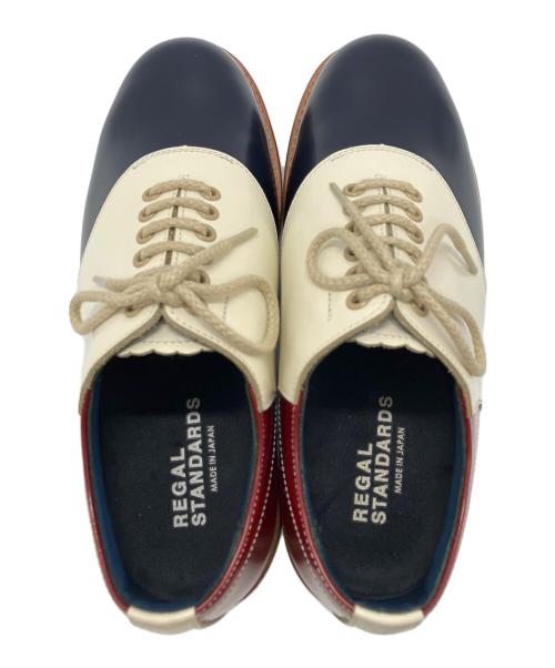 REGAL（リーガル）REGAL (リーガル) サドルシューズ ホワイト×ネイビー サイズ:24の古着・服飾アイテム