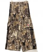 adidasアディダス）の古着「カーゴジップオフ パンツ」｜カーキ