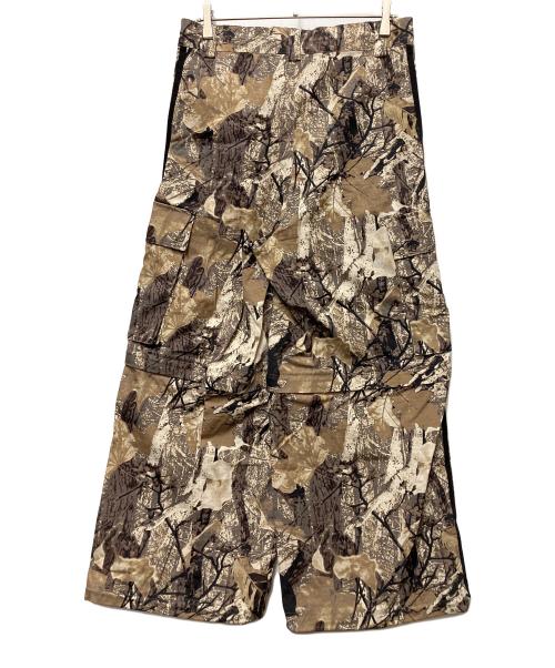 adidas（アディダス）adidas (アディダス) カーゴジップオフ パンツ カーキ サイズ:Mの古着・服飾アイテム