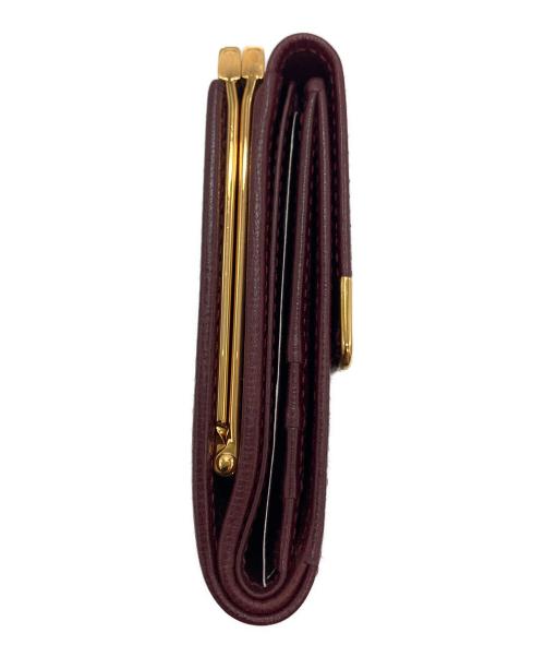 Cartier（カルティエ）Cartier (カルティエ) マストライン マスト ドゥ カルティエ　コンパクト　ウォレットの古着・服飾アイテム