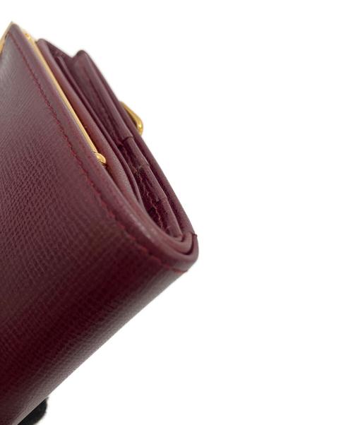 Cartier（カルティエ）Cartier (カルティエ) マストライン マスト ドゥ カルティエ　コンパクト　ウォレットの古着・服飾アイテム