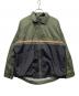 NIKE（ナイキ）の古着「ナイロンジャケット」｜カーキ×ブラック