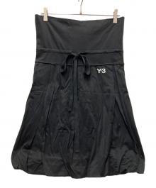 Y-3（ワイスリー）の古着「バルーンスカート」｜ブラック