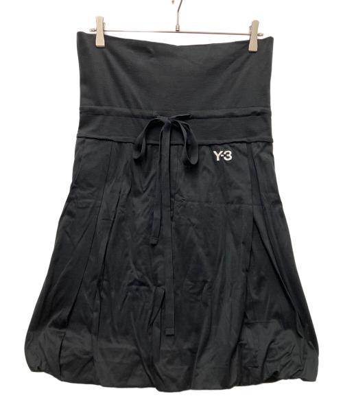 Y-3（ワイスリー）Y-3 (ワイスリー) バルーンスカート ブラック サイズ:Lの古着・服飾アイテム
