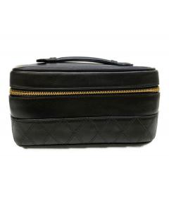 中古・古着通販】CHANEL (シャネル) バニティバッグ ブラック