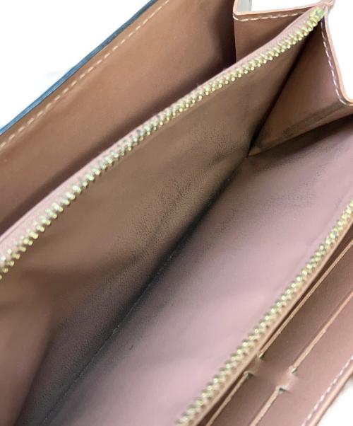 LOUIS VUITTON（ルイ ヴィトン）LOUIS VUITTON (ルイ ヴィトン) ヴェルニポシェット・ポルトモネ クレディ長財布 ブラウンの古着・服飾アイテム