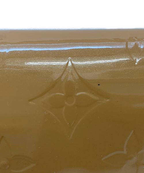 LOUIS VUITTON（ルイ ヴィトン）LOUIS VUITTON (ルイ ヴィトン) ヴェルニポシェット・ポルトモネ クレディ長財布 ブラウンの古着・服飾アイテム