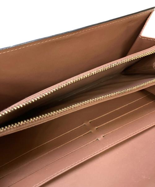 LOUIS VUITTON（ルイ ヴィトン）LOUIS VUITTON (ルイ ヴィトン) ヴェルニポシェット・ポルトモネ クレディ長財布 ブラウンの古着・服飾アイテム