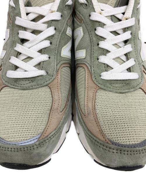 NEW BALANCE（ニューバランス）NEW BALANCE (ニューバランス) 990V4　Dワイズローカットスニーカー MADE IN USA グリーン サイズ:CM27の古着・服飾アイテム