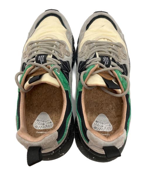 Flower MOUNTAIN（フラワーマウンテン）Flower MOUNTAIN (フラワーマウンテン) YAMANO3 グレー×グリーン サイズ:26の古着・服飾アイテム